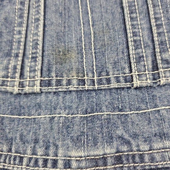 Lakin McKey L*M Bib Overalls Blue Denim Unisex Boy - Picture 11 of 15